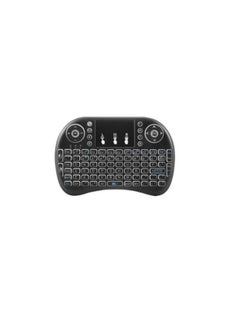 I8 Wireless RC-Keyboard With Touchpad With Colourful  Lights