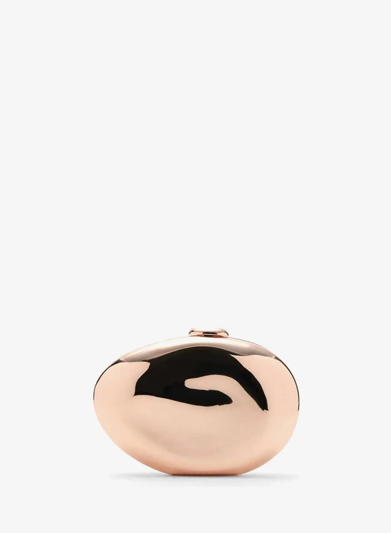 MANGO Oval clutch bag