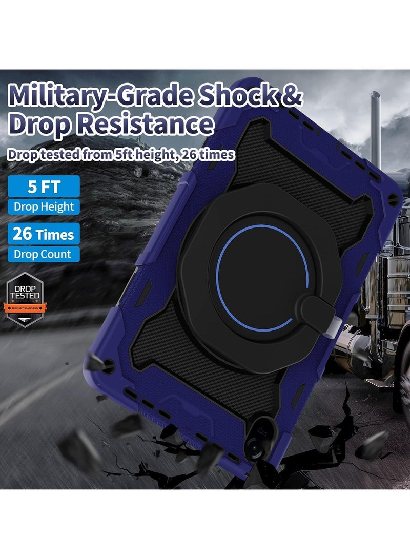 general Kids case Compatible with Honro Pad X9 11.5 Inch 2023,Heavy Duty Shockproof Cover with Screen Protector & Rotating Stand & Pencil Holder For Honor Pad X9 - Image 5