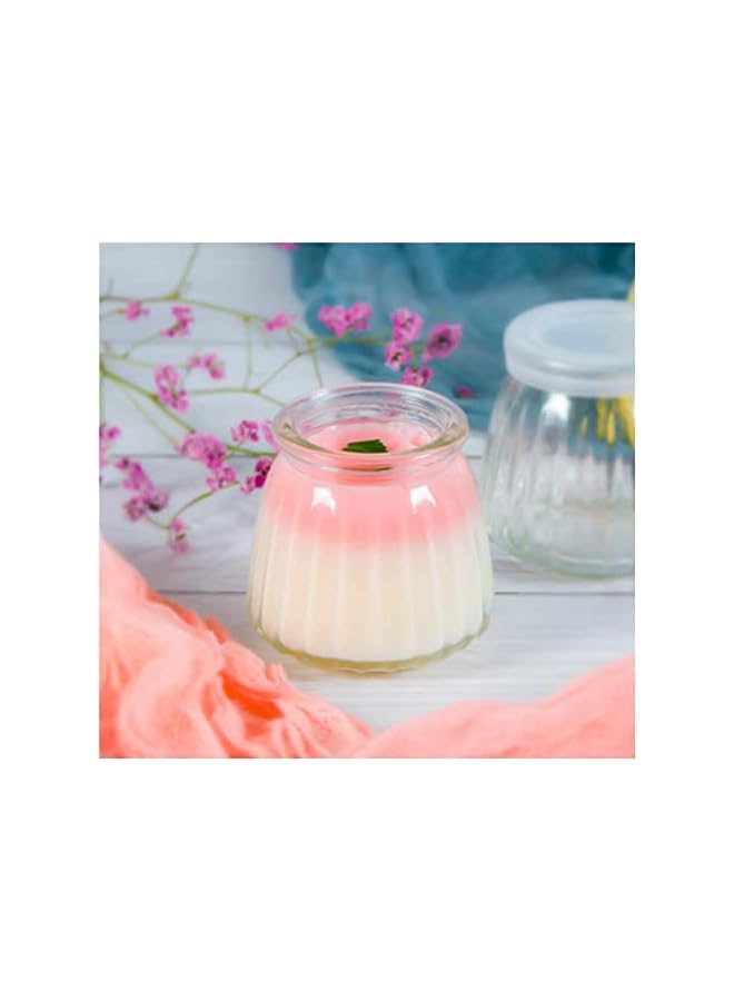 The Bros 4oz Glass Jars with PE Lids 12 Pack Mini Pudding Jars Clear Yogurt Jars Glass Favor Jars Containers for Spice, Jam, honey, Mousse, Wedding Favors, Shower Favors, DIY and Art - Image 5