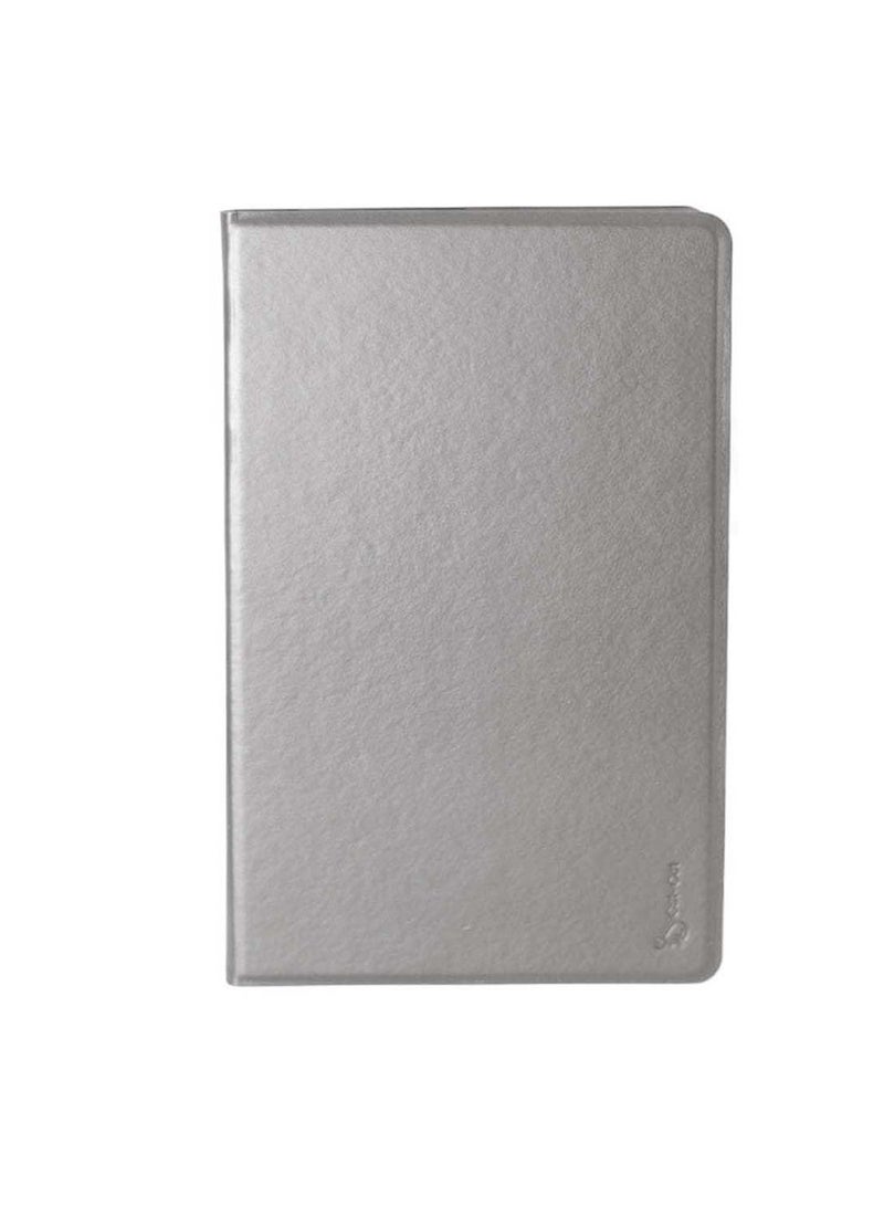 Cat - Cot PU Leather With Card Holder Flip Case Cover For Apple iPad Pro 13 5G 2024 (7th Generation) 13 Inch Silver Grey  - Image 5