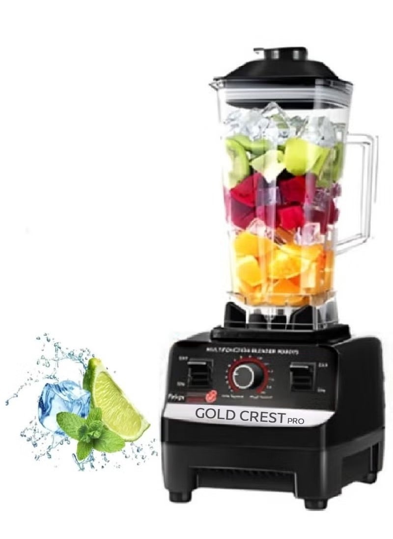 قولدن كريست - خلاط GOLD CREST PRO GC-777 – خلاط كهربائي 2 لتر عالي الأداء بمحرك نحاسي كامل - Image 1