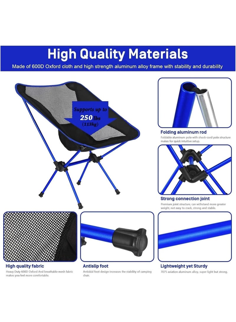 كيلا كرسي قابل للطي، خفيف الوزن، قابل للفصل، محمول، خفيف الوزن، قابل للطي، بمقعد ممتد، مناسب لصيد الأسماك والتخييم والمنزل والشواء والحديقة. - Image 2