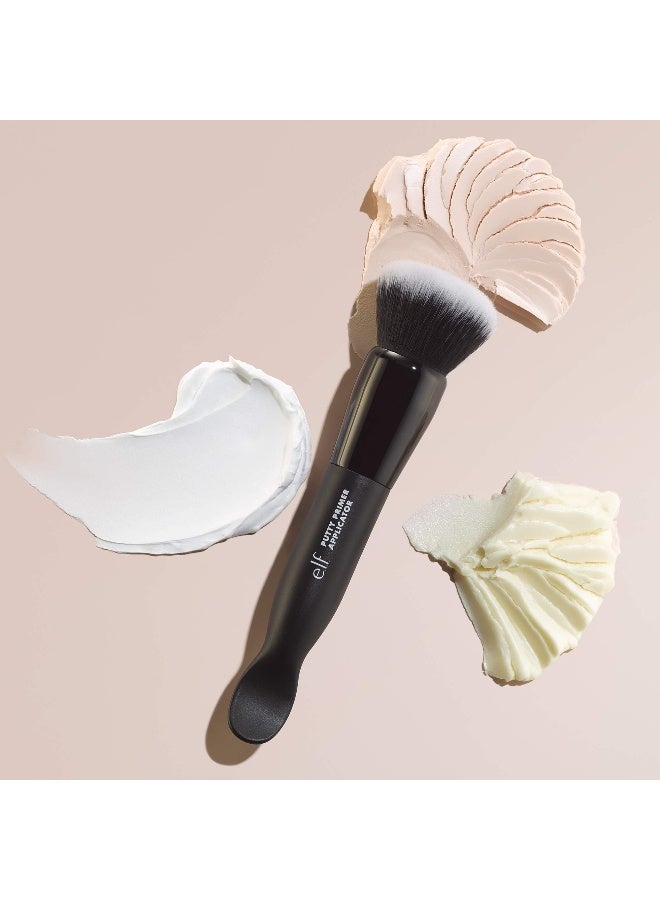 elf Putty Primer Brush Applicator DualEnded Makeup Tool For Applying elf Putty Products Made With Synthetic Bristles Vegan CrueltyFree - Image 3