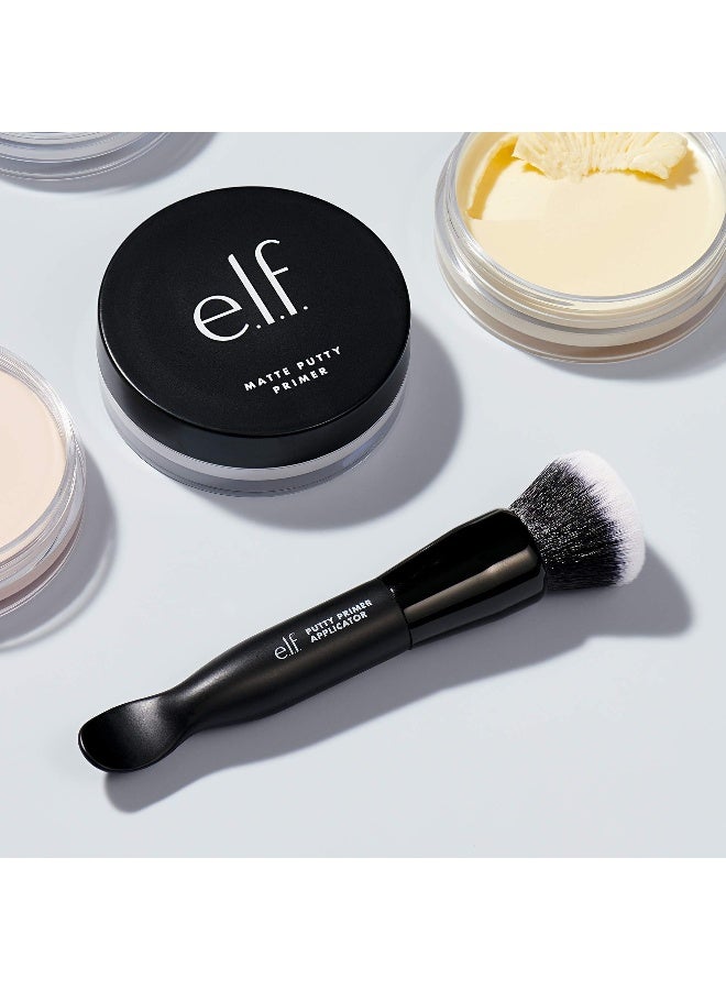 elf Putty Primer Brush Applicator DualEnded Makeup Tool For Applying elf Putty Products Made With Synthetic Bristles Vegan CrueltyFree - Image 2