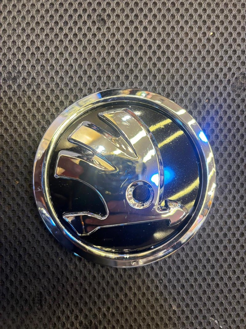 Skoda Car Emblem Sticker - Premium Quality Chrome Finish Automotive Badge Decal - Image 5