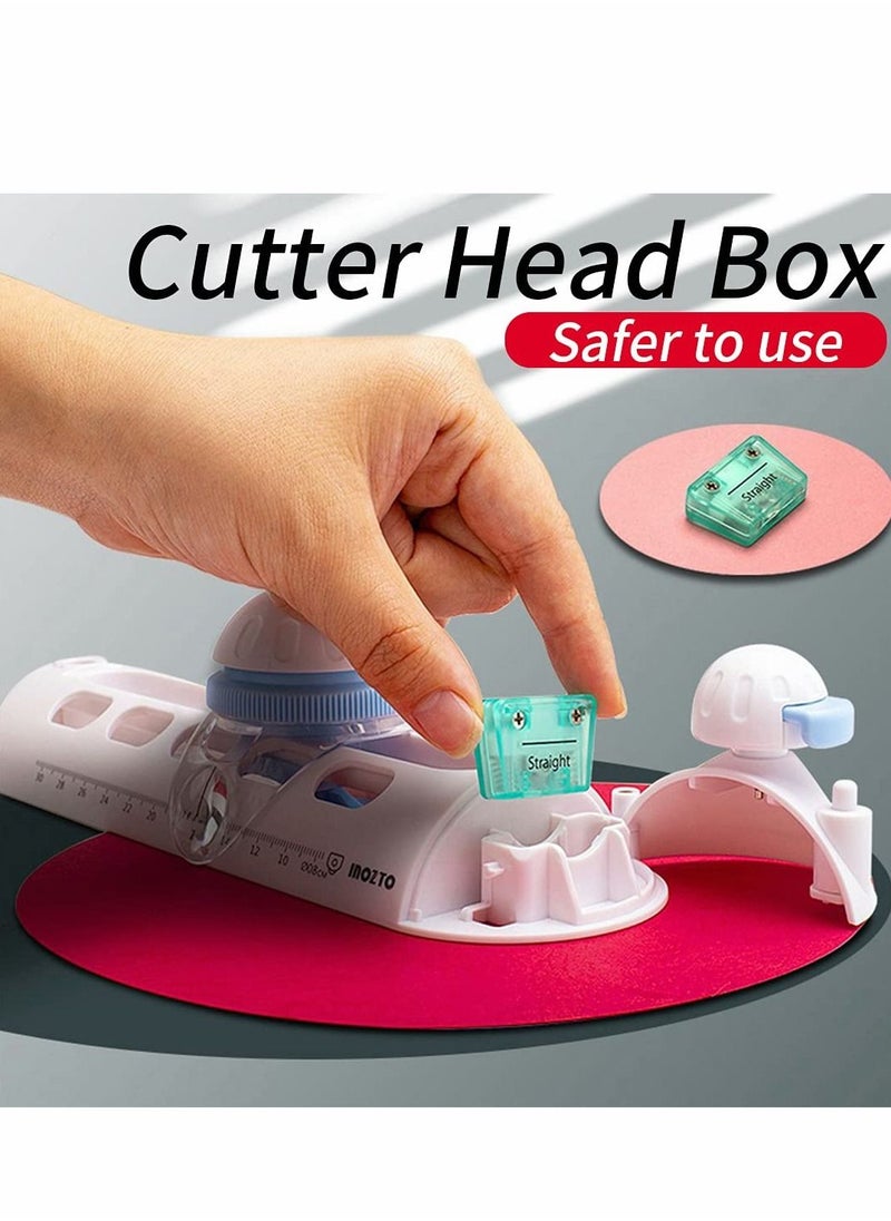 Excefore - Circle Paper Cutter, Circular Compass Craft Cutter, Paper Trimmer Scrapbooking Tool for Paper Circular Cutting Tool for Cardstocks - Image 1