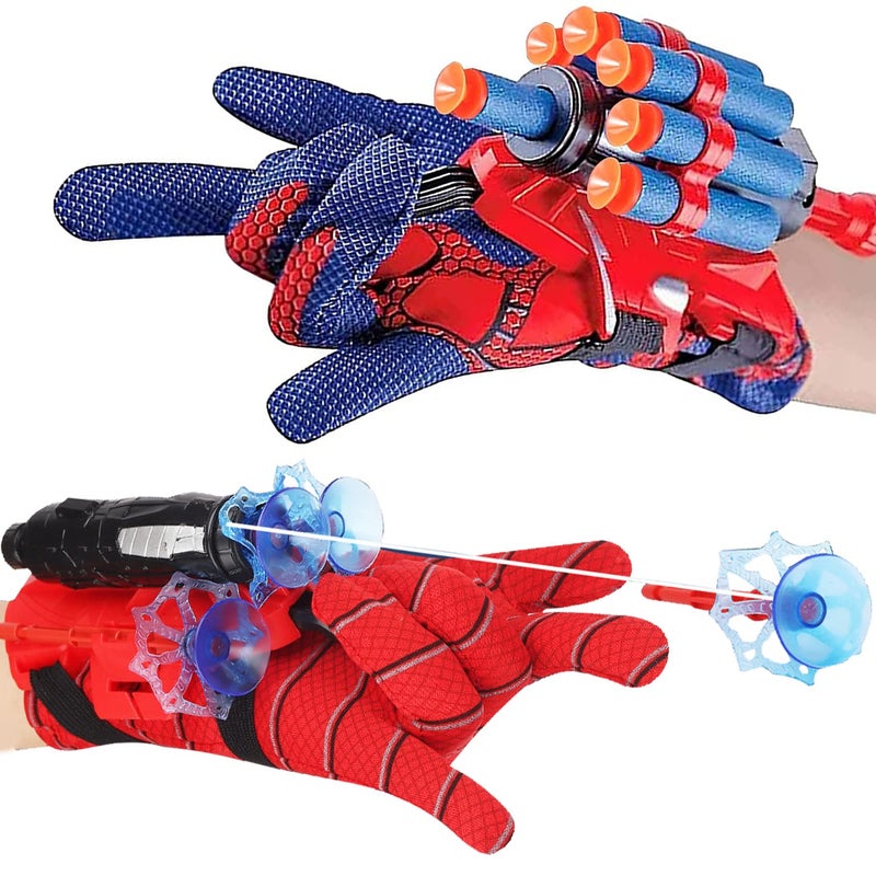 Vinciph Spider Web Shooter Wrist Launcher Toy SetHero RolePlaying Spider Web Shooter Toy - Image 4