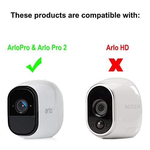 Tectra 3-Pack Skins Covers Protection for Arlo Pro and Arlo Pro 2 Smart Security Camera Silicone Cover Case - Image 3