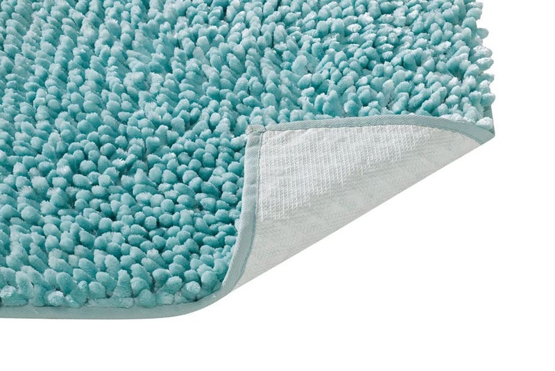 Villedomo Bathmats | Machine Washable | Antiskid Bath mats | Water soak Bath mats (50 x 80 CM 1 Piece, Teal) - Image 3