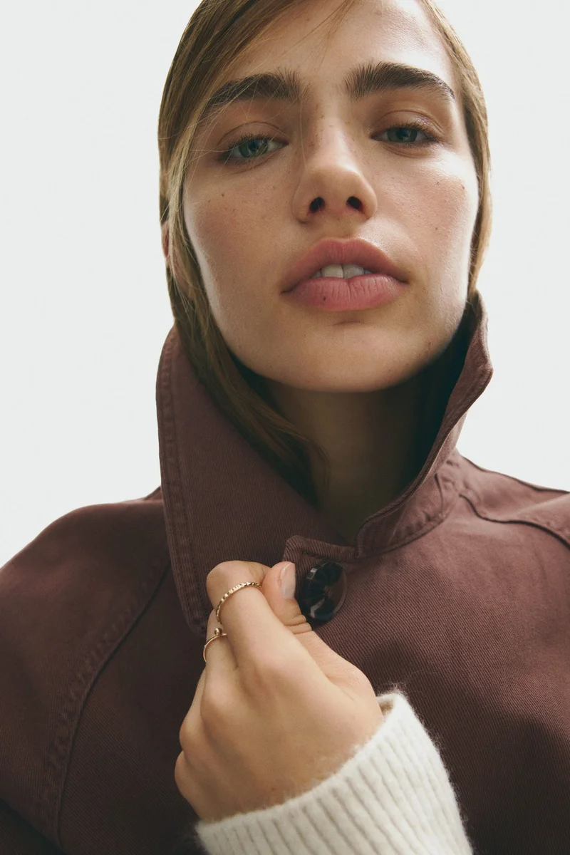 اتش اند ام معطف طويل