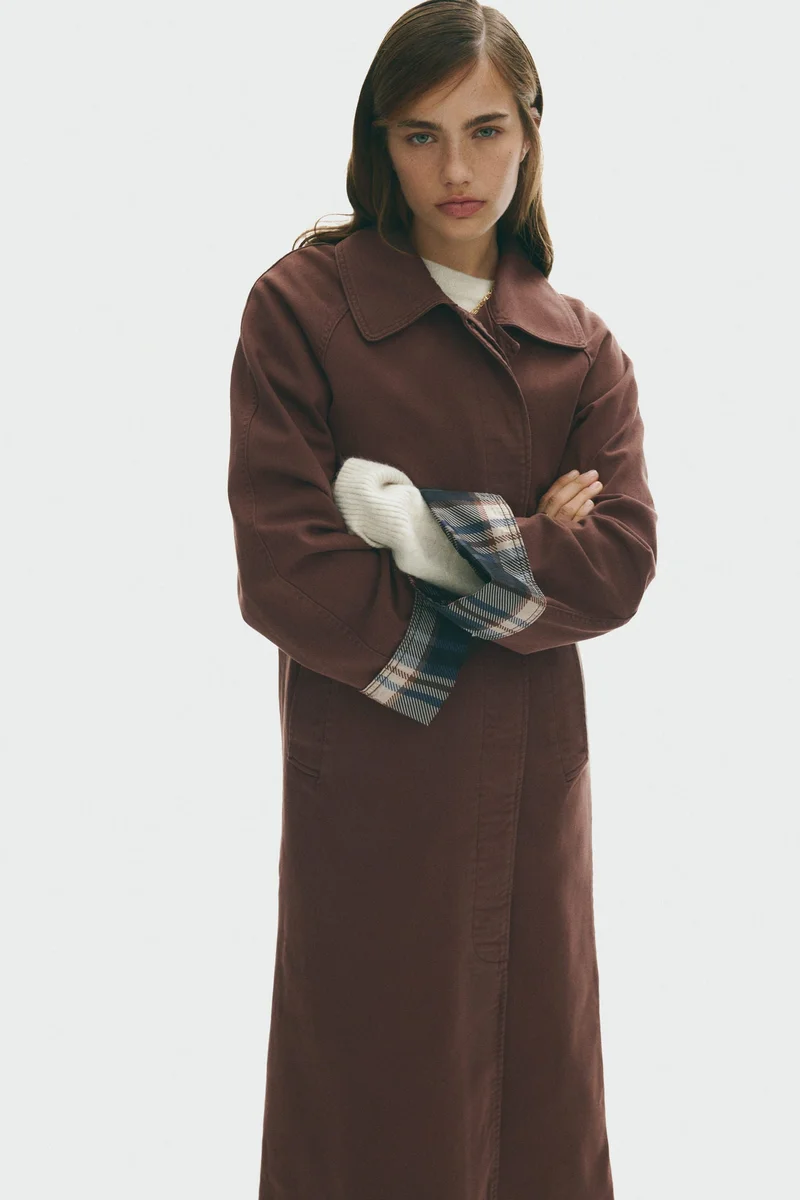 اتش اند ام معطف طويل