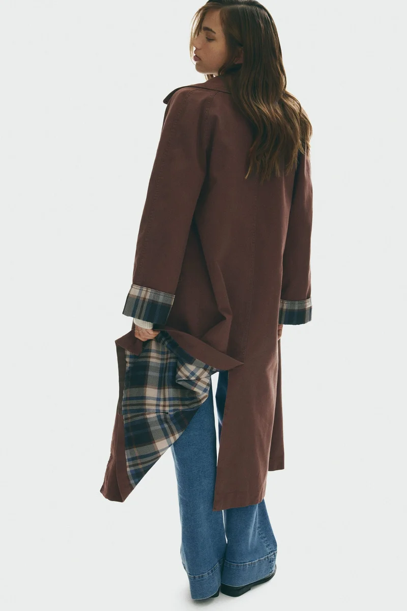 اتش اند ام معطف طويل