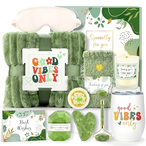 CHESACE Self Care Gifts for Women Get Well Soon Gift Baskets for Women Thinking of You Gifts for Women Spa Gift Baskets for Women Self Care Kit for Women Relaxation Gifts Box for Women Care Package for Women - Image 1