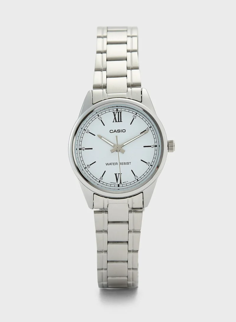 CASIO Steel Strap Analog Watch