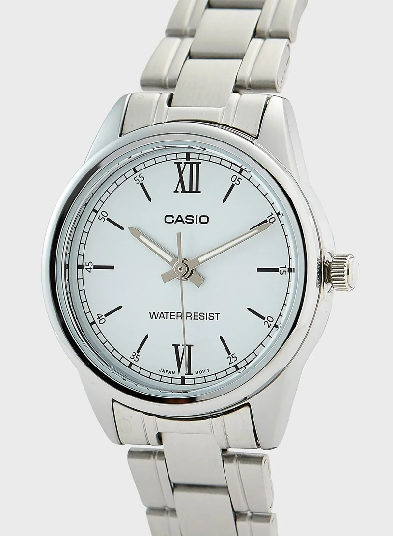 CASIO Steel Strap Analog Watch