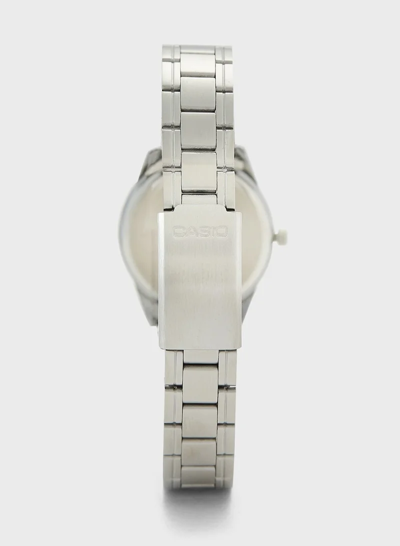 CASIO Steel Strap Analog Watch