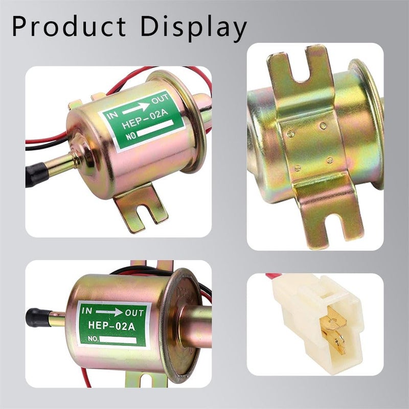 HAOBO 12V Electric Fuel Pump HEP-02A - Image 3