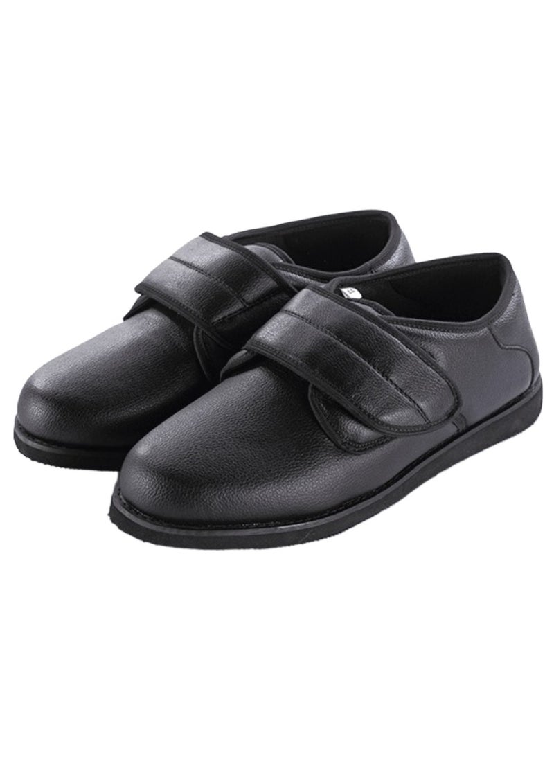 Max Comfort Medical Shoes for Diabetic Foot Swelling Diabetic Foot - Size 38- Black  - Image 1
