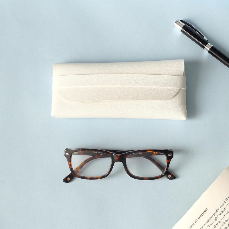 VIVID Vision Unisex Adult Lightweight Eyewear Specs Case Cover | Protect Eye Glasses | Chashma Dibbi | Spectacle Box | Closure - Button | Artificial Leather - Image 4