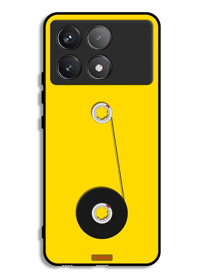 Tolwak Xiaomi Redmi K70 Pro Protective Case Cover Cassette Wheel Art - Image 1