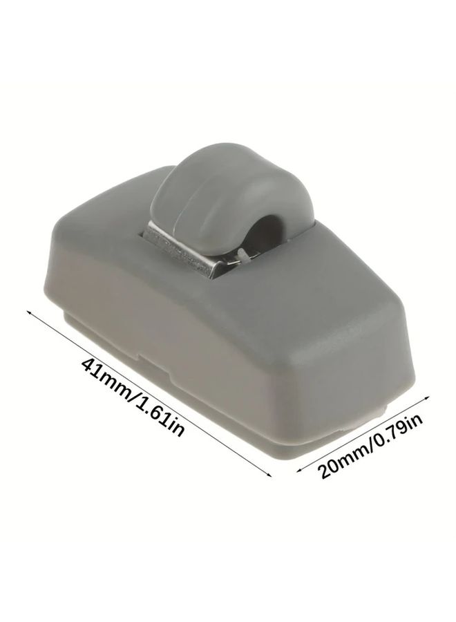 2 Pack Plastic Sun Visor Clip Bracket Hangers Compatible with VW Transporter T4 T5 T5.1 T6 - Image 2