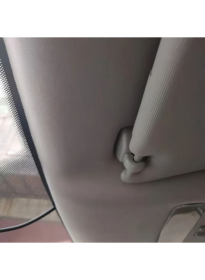 2 Pack Plastic Sun Visor Clip Bracket Hangers Compatible with VW Transporter T4 T5 T5.1 T6 - Image 4