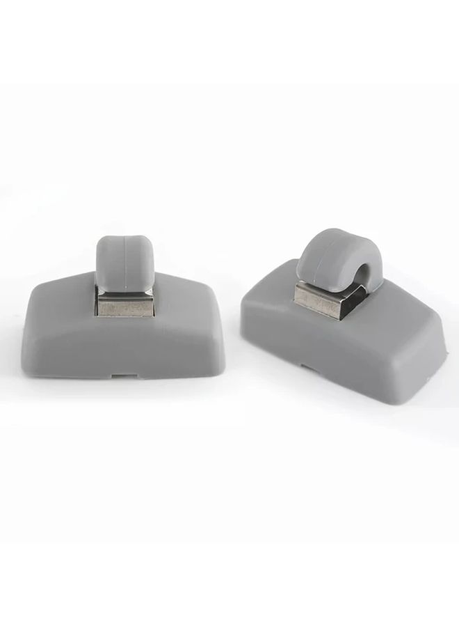 2 Pack Plastic Sun Visor Clip Bracket Hangers Compatible with VW Transporter T4 T5 T5.1 T6 - Image 5