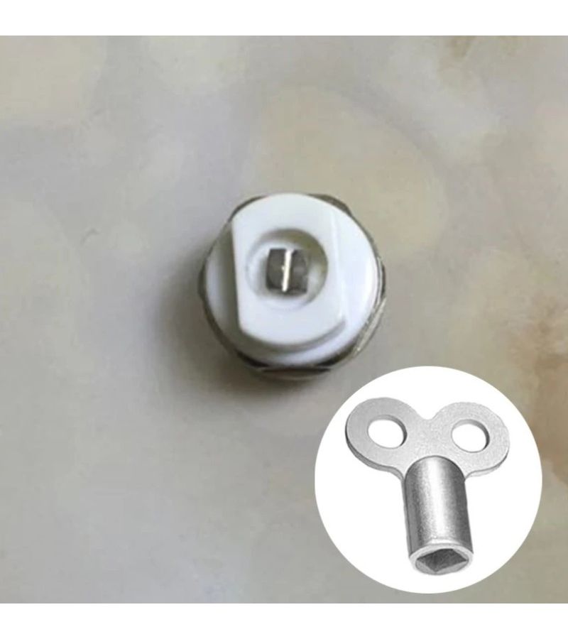 Set Of 5 Universal Radiator Bleed Keys Silvery - Image 3