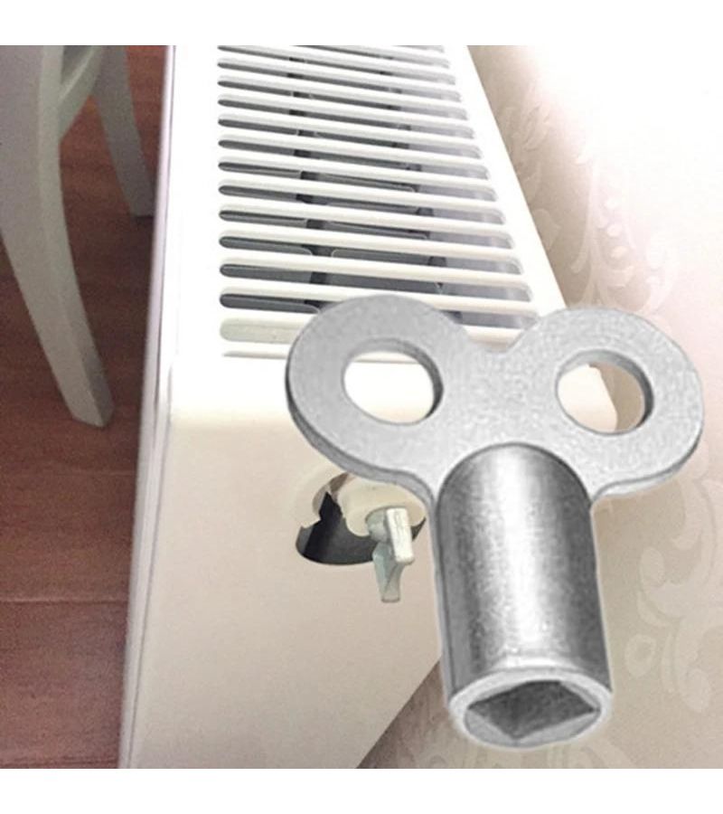 Set Of 5 Universal Radiator Bleed Keys Silvery - Image 4