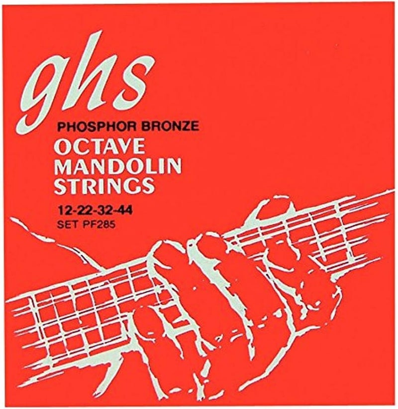 - Octave Mandolin Strings - 8-String set - Phosphor Bronze - Regular Gauge - 012-044 - Model: PF285 SET
