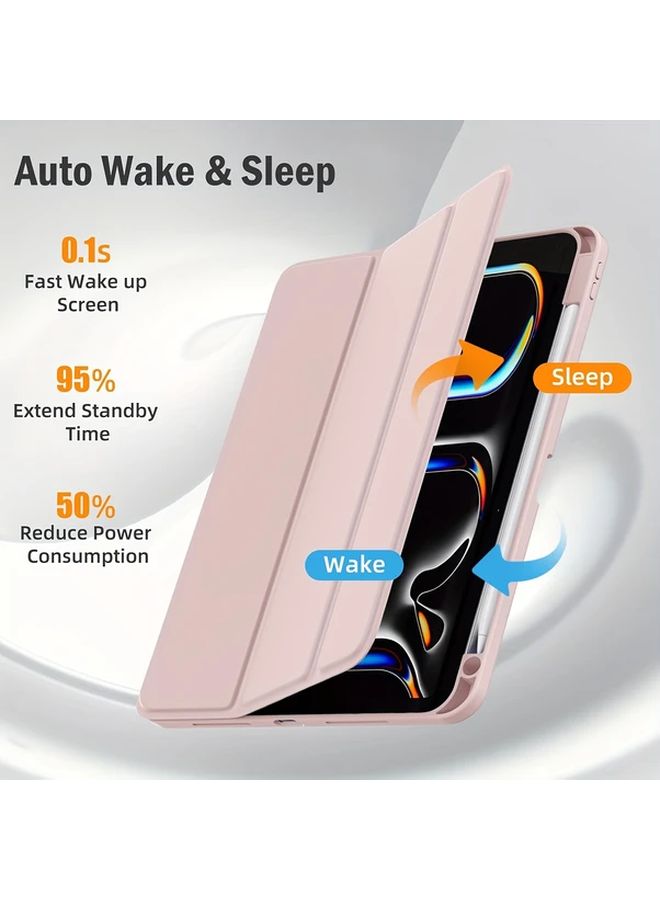 Magnetic Transparent iPad Case With Pen Slot For iPad 6 5 Air 2 Pro 9 7 Inch Black - Image 3