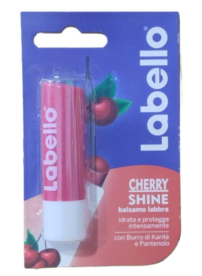 Labello Set Of 3 Labello Lip Balm Cherry Shine , Strawberry Shine And Peach Shine - Image 2