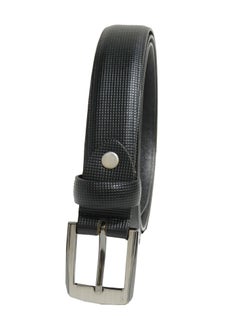 LAVERI LEATHER GENUINE LEATHER 25 MM UNISEX  FORMAL  BELT  IN BLACK  - Image 4