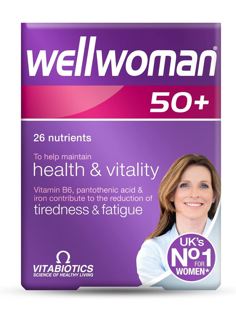Vitabiotics Wellwoman - 50+ 30 Tabs - Image 1