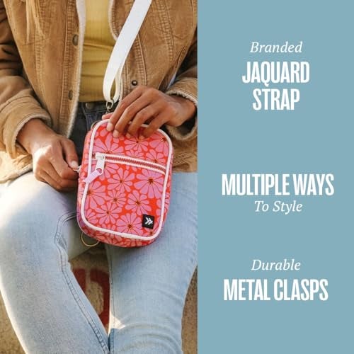 Thread Wallets Small Crossbody Bags for Women & Men, Stylish Sling, Chest Bag for Everyday Use (Rose Dust) - Image 4