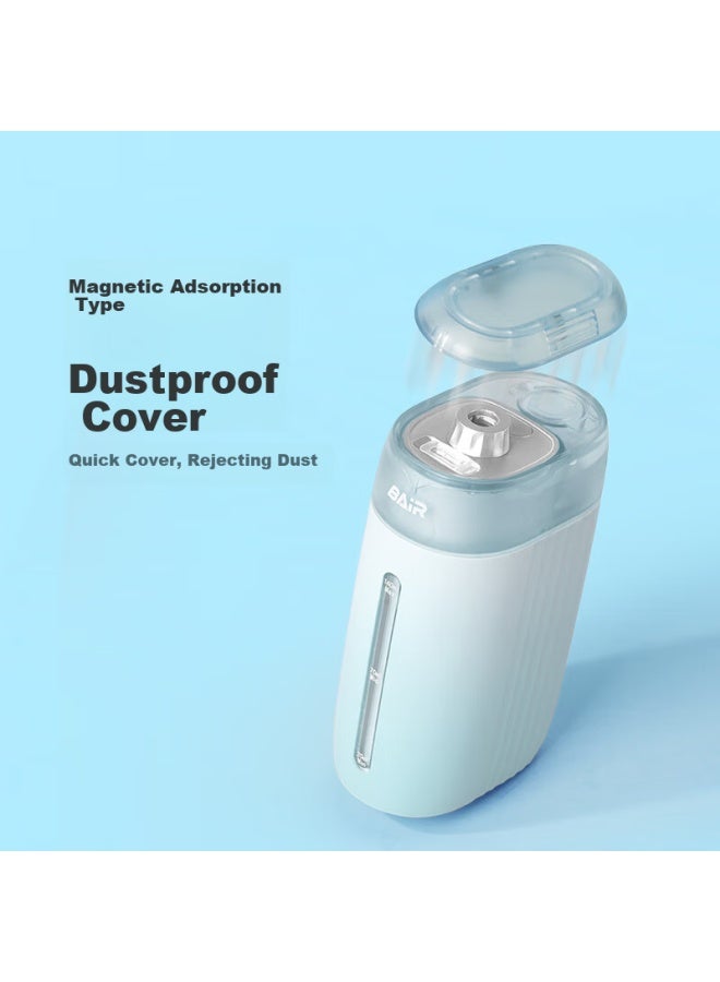 B-Air Bair V5 Small Square Bottle, Electric Water Flosser, Retractable Portable Orthodontic Electric Oral Irrigator, Dental Cleaning Device, Water Flosser, Gift Box For Boyfriend, Small Blue Bottle - Image 2