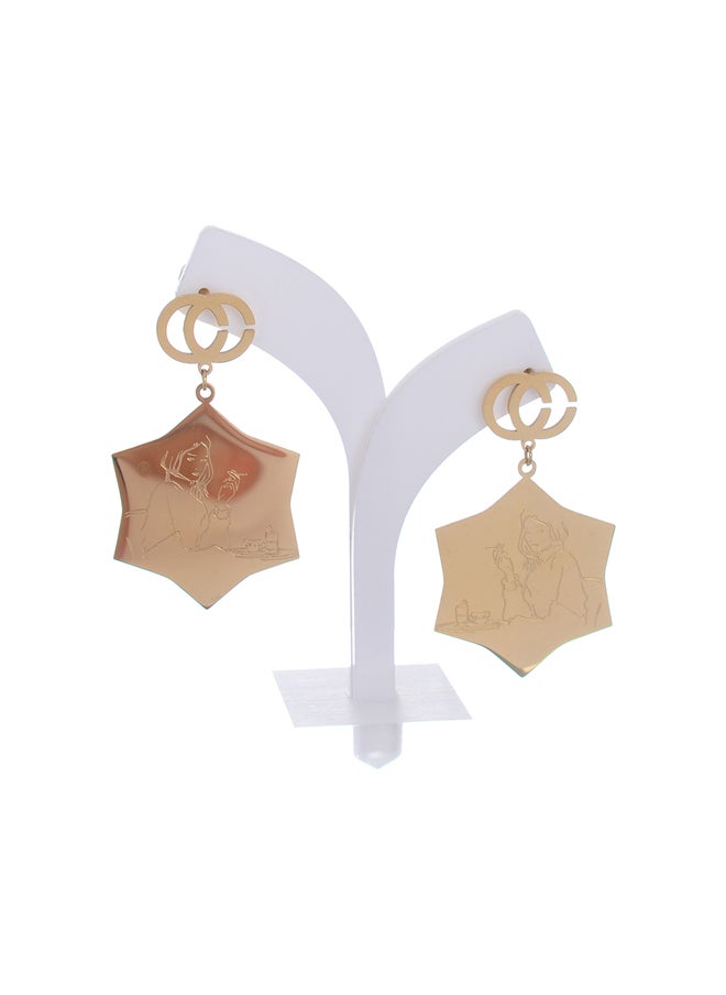 Akher el Ankoud - Star Earring - Image 1