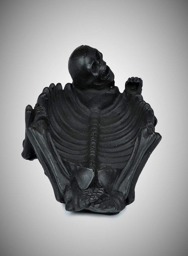 Inara Creation Pirates Skull Skeleton Ashtray - Image 4
