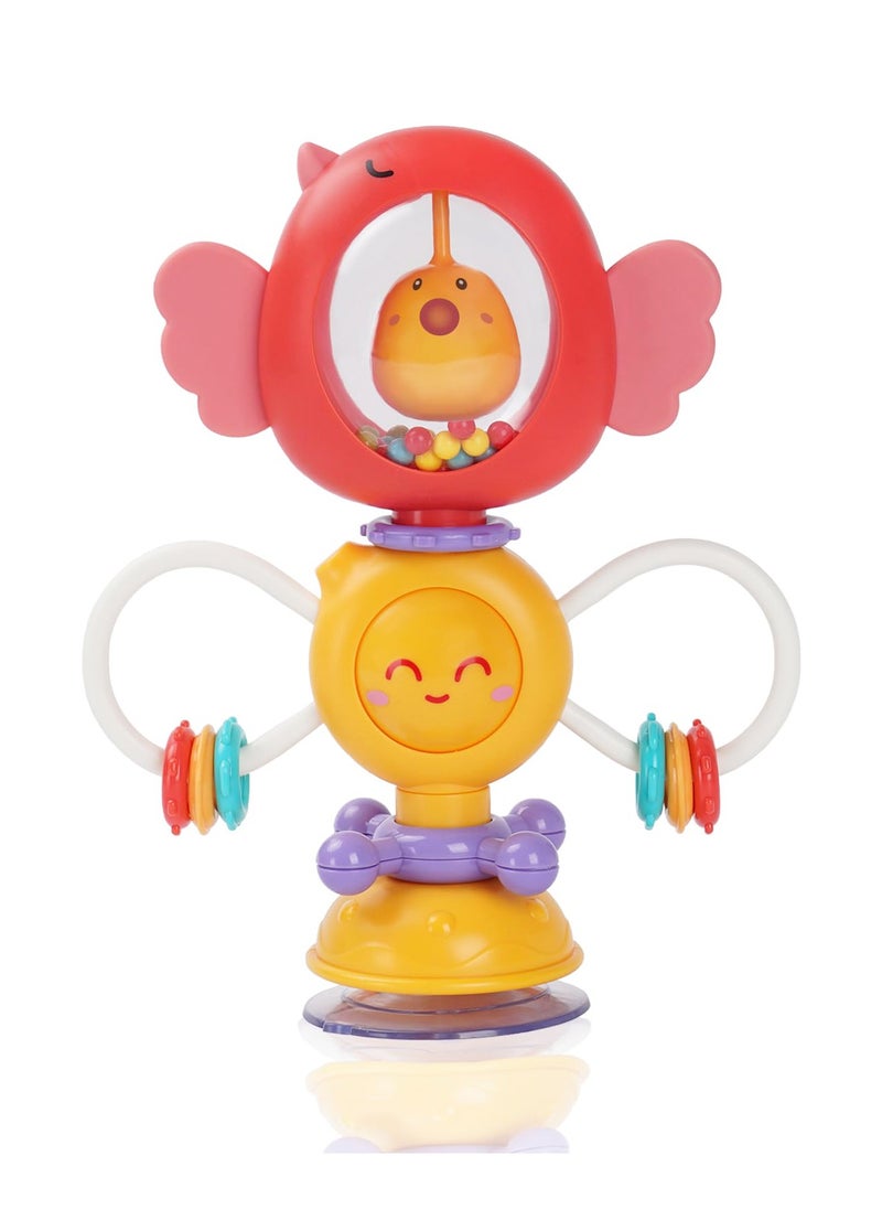 Ibi-Irn Baby Rattle Toy with Suction Cup – Interactive Sensory Toy for Babies & Toddlers  - Image 1