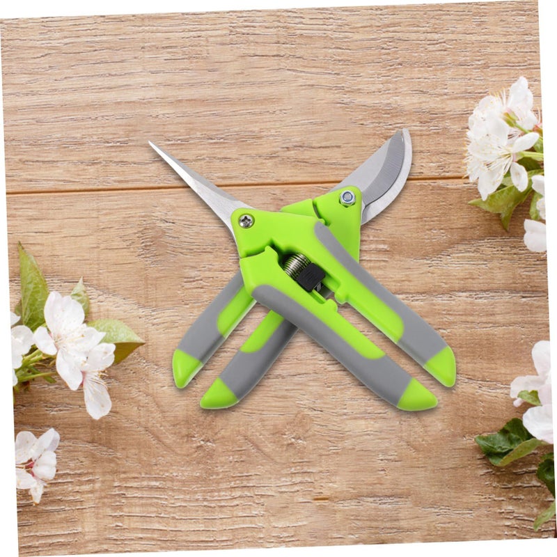 2 Pcs Ergonomic Pruning Shears Steel Blades For Garden Trimming - Image 4