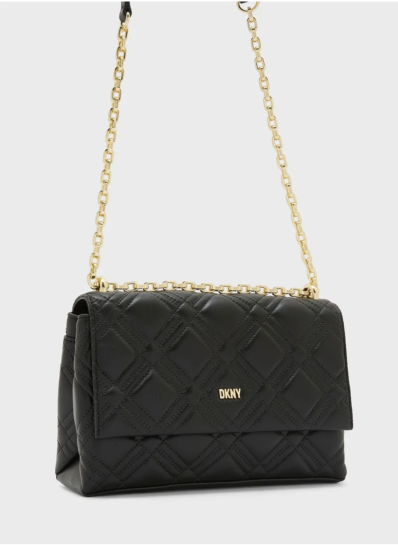 DKNY Evon Flap Over Crossbody Bags