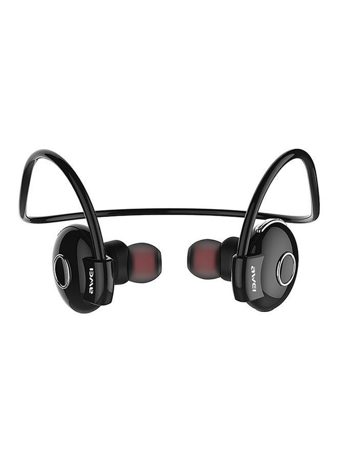NIBEMINENT Bluetooth Noise Reduction Neckband Earphones Black