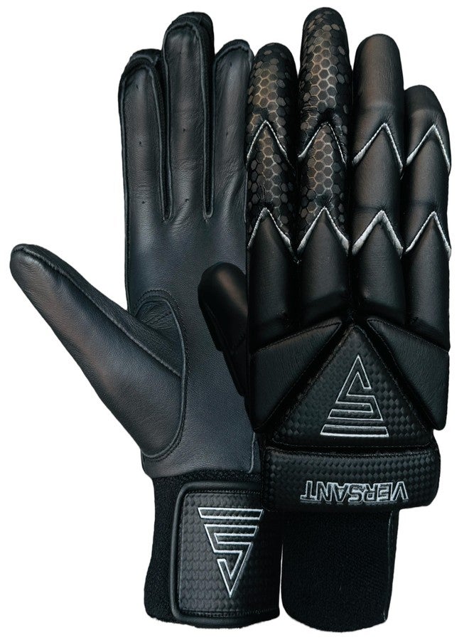VERSANT OG Cricket Batting Gloves (Black, Men Size, Right Handed) - Image 2
