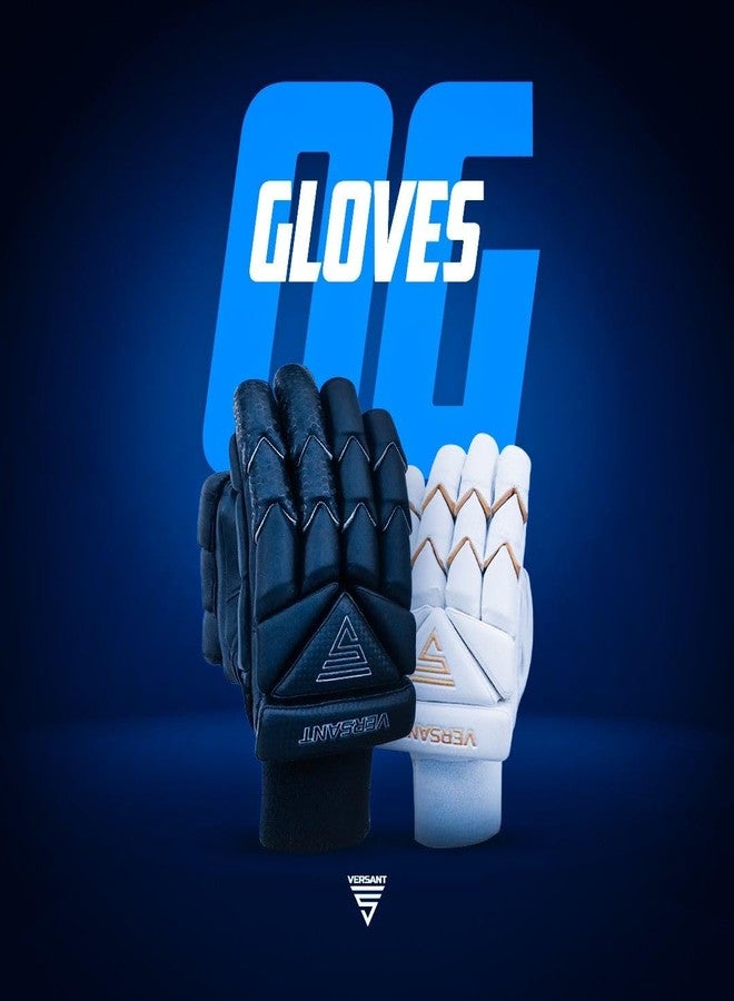 VERSANT OG Cricket Batting Gloves (Black, Men Size, Right Handed) - Image 3