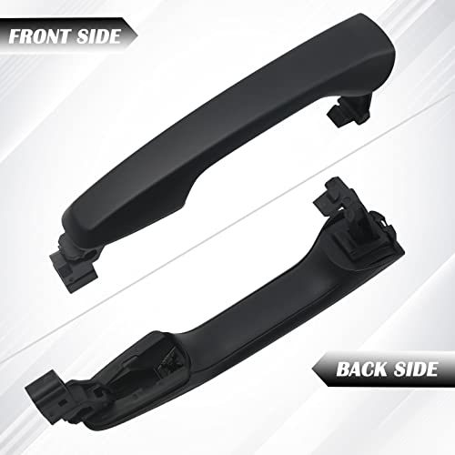 TQPONLY Exterior Door Handle Compatible with 2011-2017 Ford Explorer Edge Left or Right Side (Black) Replaces BT4Z78218B08BAPTM - Image 4