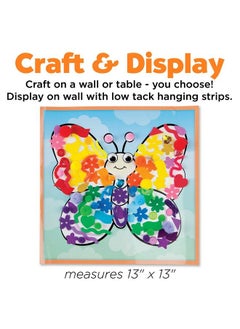 Creativity for Kids Sticky Wall Art: Butterfly Toddler Sensory Toys Crafts For Toddlers 3 4+  - Image 3
