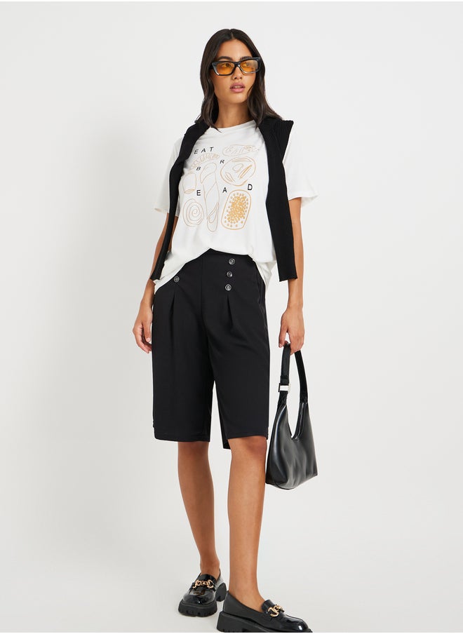 Take Two Take Two Graphic Print Regular Fit T-Shirt  - Image 2