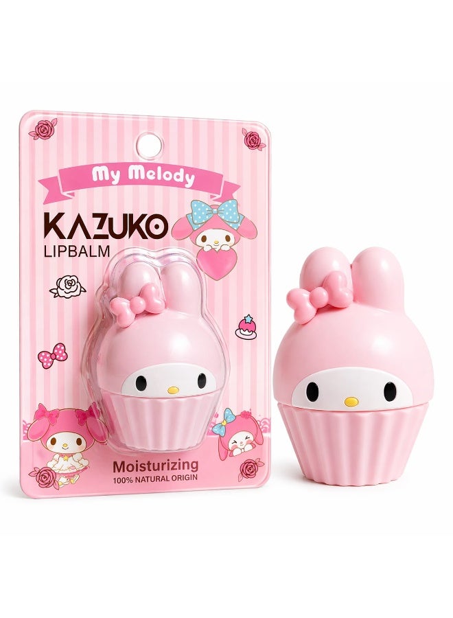 Kazuko My Melody Cupcake Lip Balm - Intensive Moisturizing, 100% Natural Origin - Image 2