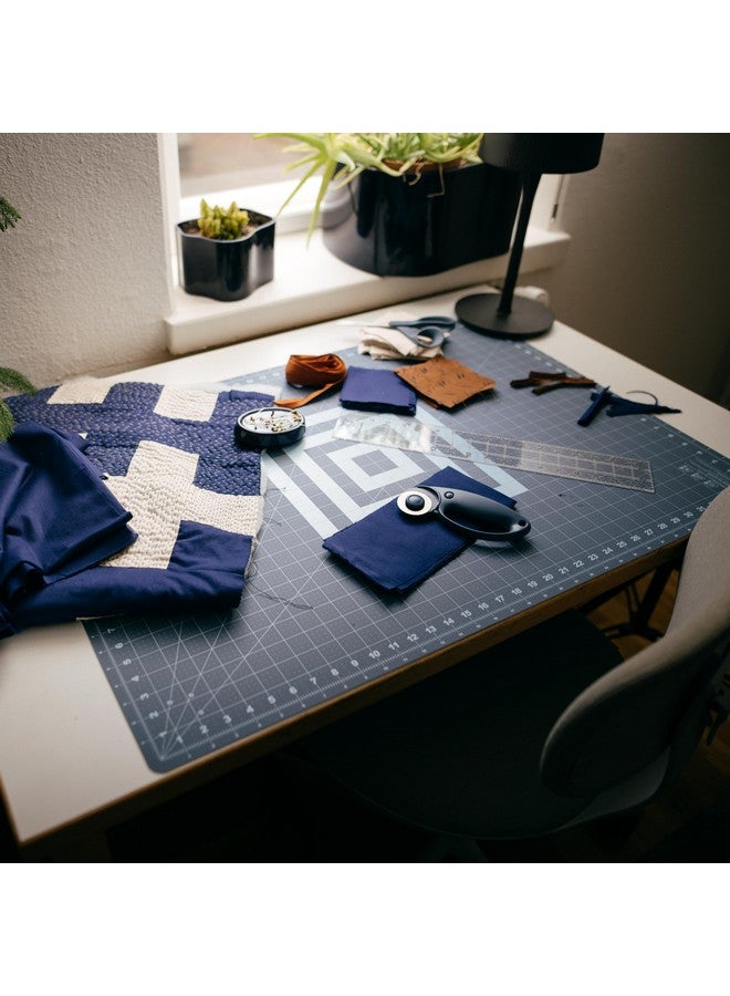 Fiskars Self Healing Cutting Mat with Grid for Sewing, Quilting, and Crafts - 24" x 36” Grid - Lilac/Mountain Haze - Image 4